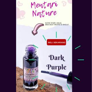KUTEX HALAL MENTARI NATURE Henna Kuku  Pacar Arab  Kutek Cat  
