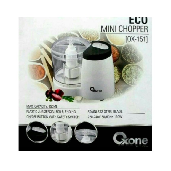 [ Oxone ] Mini Chopper Oxone OX 151 - Cocok Untuk Makanan Bayi