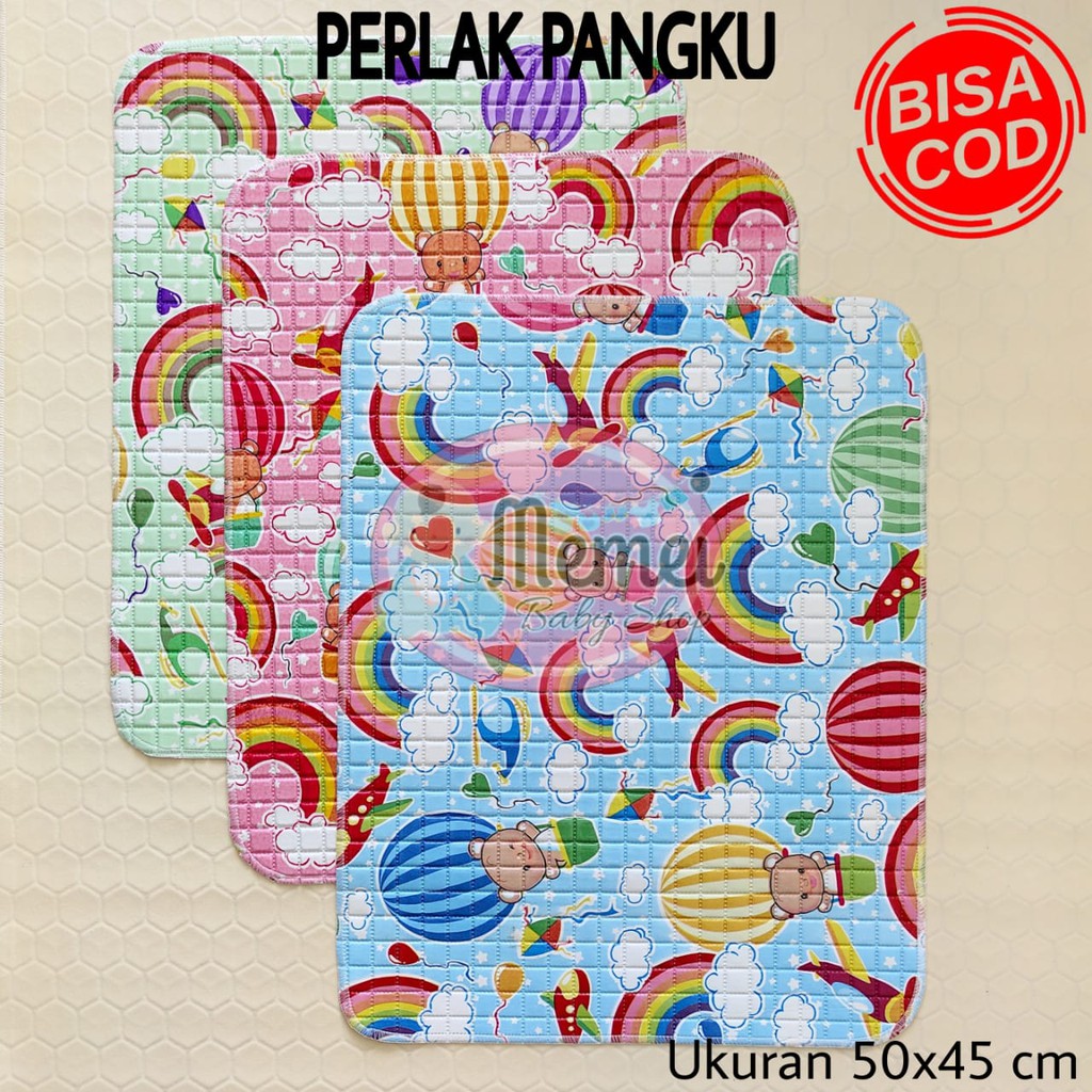 Perlak bayi 50x45 cm BISA PILIH WARNA perlengkapan bayi lahir