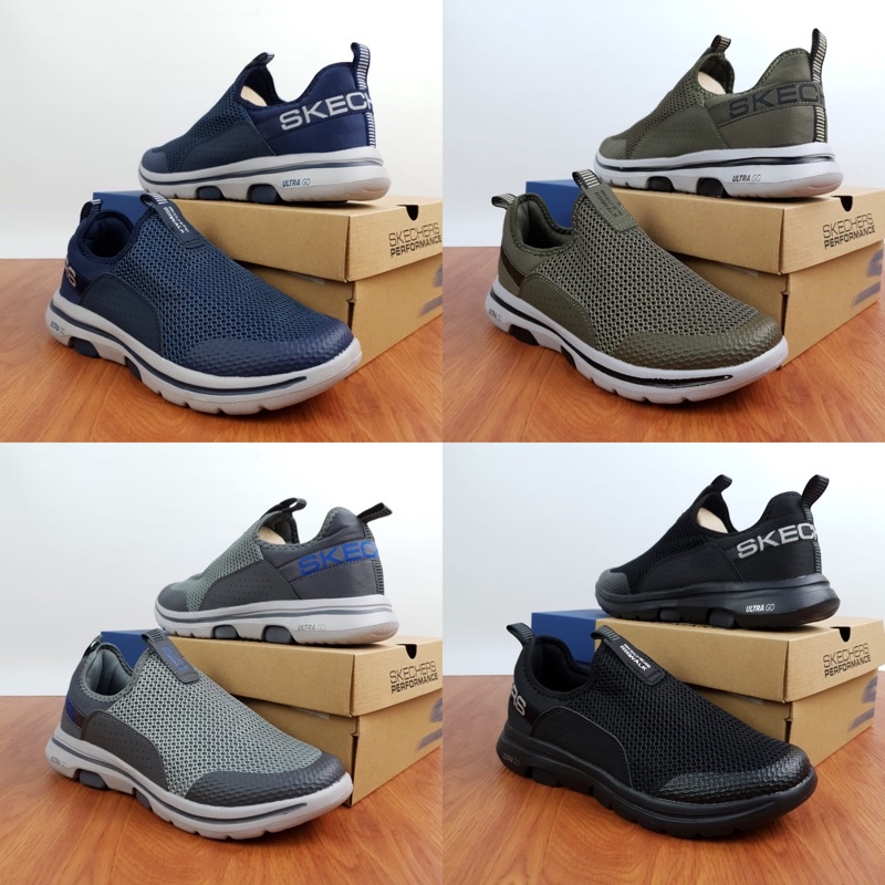 Skechers Downdraf / sepatu skechers pria / skechers pria / sepatu slip on / slip on pria