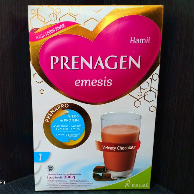 Prenagen emesis coklat ,Vanila 400 gr