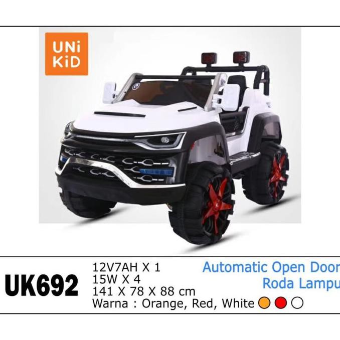 Mainan Anak Mobil Aki Unikid Warwolf Uk-692 Murah Krystalfxshop