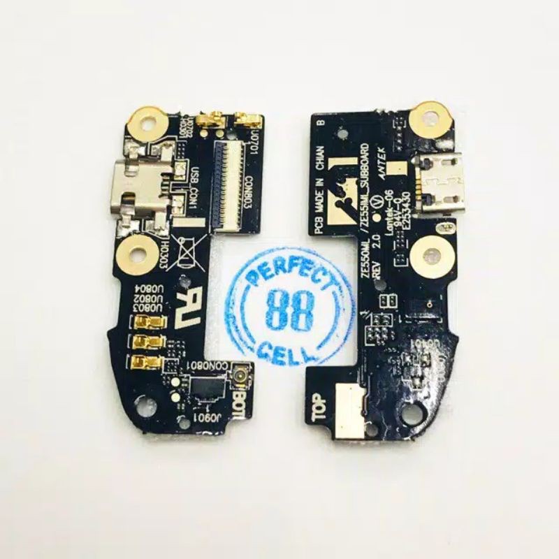 FLEXIBLE CONEXTOR CHARGER ASUS ZENGONE 2 5.5 IN ZE550ML ZE551ML Z00AD / PAPAN CHARGER UI + MIC ORIGI