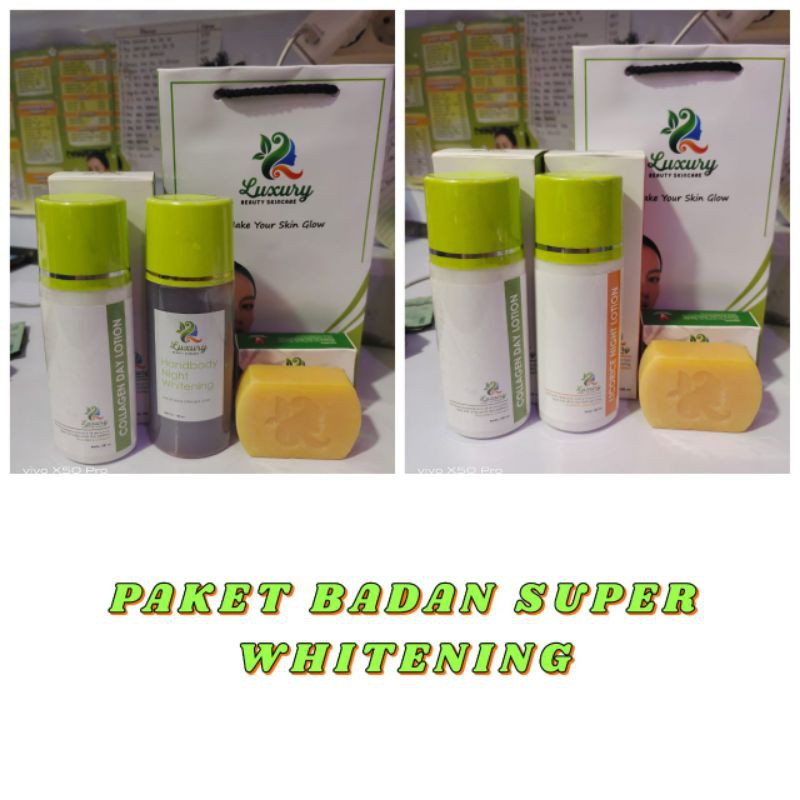 PAKET BADAN SUPER WHITENING LUXURY BEAUTY