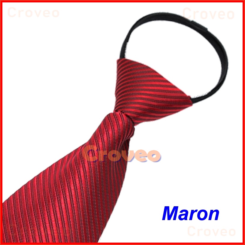 Dasi Pria Instan Resleting 3 Inch Garis Salur Instant Langsung 8 cm Otomatis Hitam Siap Pakai Jadi Zipper Formal Merah Warna Biru SIlver tie Necktie Praktis Velcro Remaja Polos Wisuda Seragam Kerja Kantor Pengantin Set Resmi Mewah Simpel Slim Premium Set