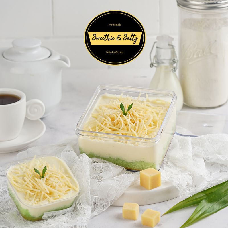 

Dessert box pandan cheesy