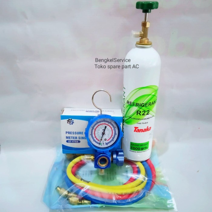 Paket Isi Freon Ac R22  Ac Rumahan Freon Kaleng R22