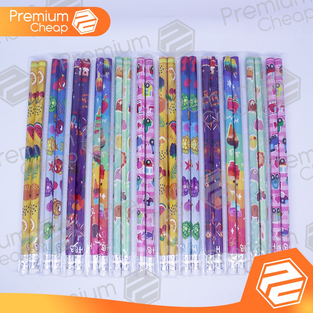 

[144 PCS] Pensil HB Renceng Fancy Pensil Renceng