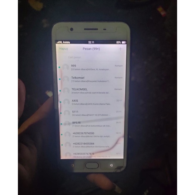 OPPO F1S. 3/32gb. minus lcd, bispak.