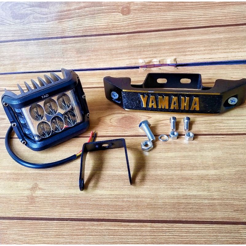 lampu variasi led strobo set kumisan rx king gold