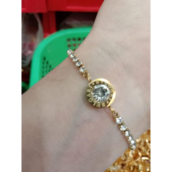 gelang titanium//perhiasan anti korosi//titanium//gelang
