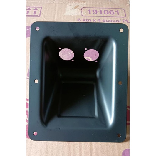 Panel Box speaker cekung plat besi tebal