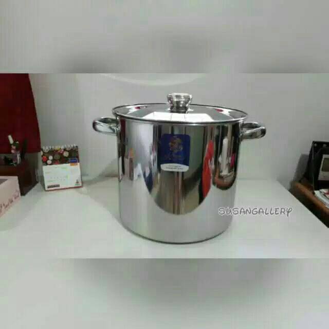 Bima Prima Stockpot 30 cm  / Panci Stainless Tinggi 28 cm