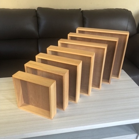 Hantaran Kayu 27,5x27,5 Plus Tutup Akrilik Box Kotak Seserahan Hantaran Kayu Sama Sisi