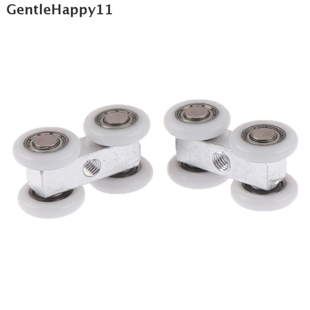 Gentlehappy Roda Pintu Geser 21MM Untuk Kamar Mandi / Lemari Pakaian