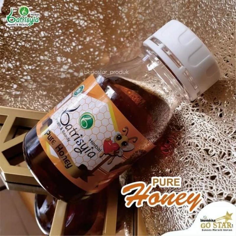 

[Bisa COD]Batrisyia madu pure honey/meningkatkan daya tubuh/mengobati hipertensi/gangguan pencernaan