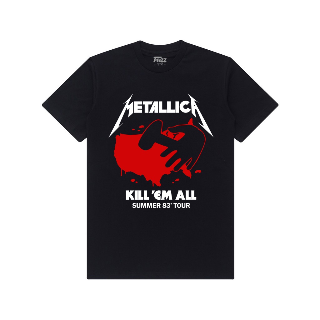 KAOS BAND | KAOS METALLICA | BAJU DISTRO BANDUNG MUSIK METAL PRIA WANITA METALICA