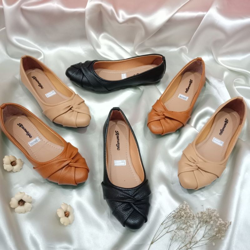 MURAH LEBAY   !!! RAMAGE FLAT SHOES WANITA HS-09