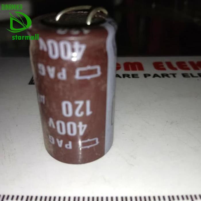 120Uf 400V Elco Capacitor 120 Uf 400 V Pcmelebik54