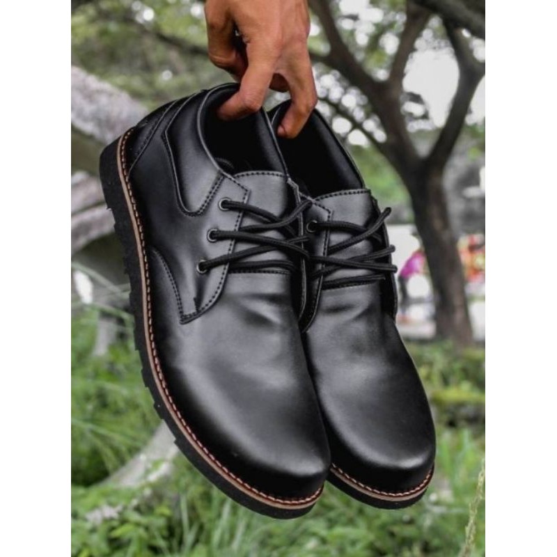 BOND| MR. JOE HARLEY-SEPATU BOOT KULIT JENGGEL MOGE TOURING OUTDOOR BOOTS KLASIK MAN