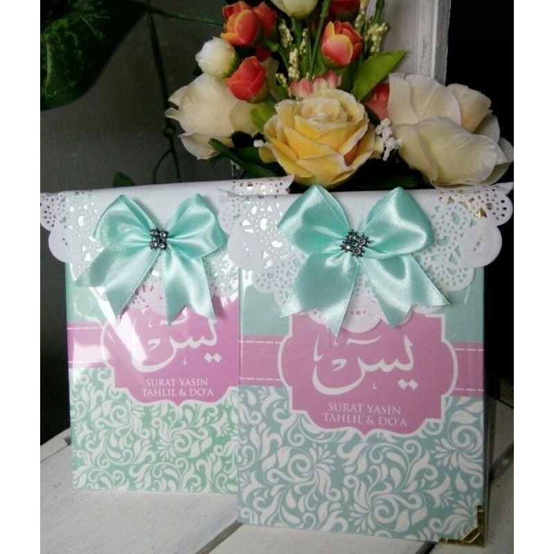 BUKU YASIN CUSTOM HARDCOVER CANTIK