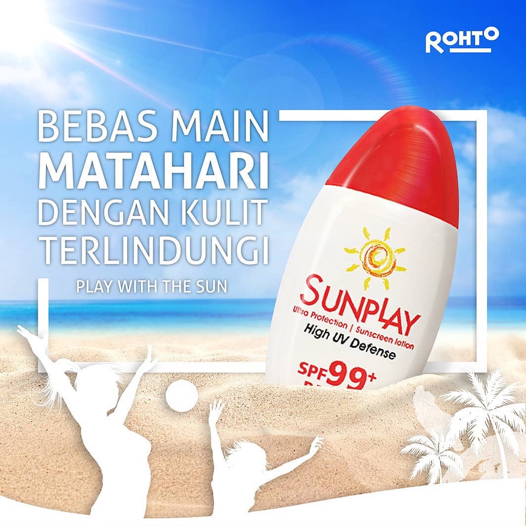 SUNPLAY Sun Play Ultra Protection Sunscreen Lotion SPF 50+ PA++++ 30gr 30g Cool SPF 101 PA++++ Baby Mild SPF 39 PA++