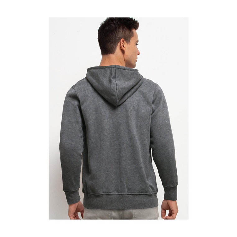 JAKET HOODIE CASUAL PRIA CARDINAL ORIGINAL TERBARU ABU-ABU CA01