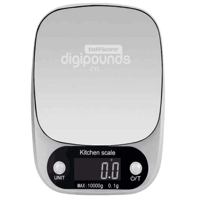 TD-AI04 Taffware Digipounds Timbangan Dapur Digital Kitchen Scale 10kg 1g Z3S