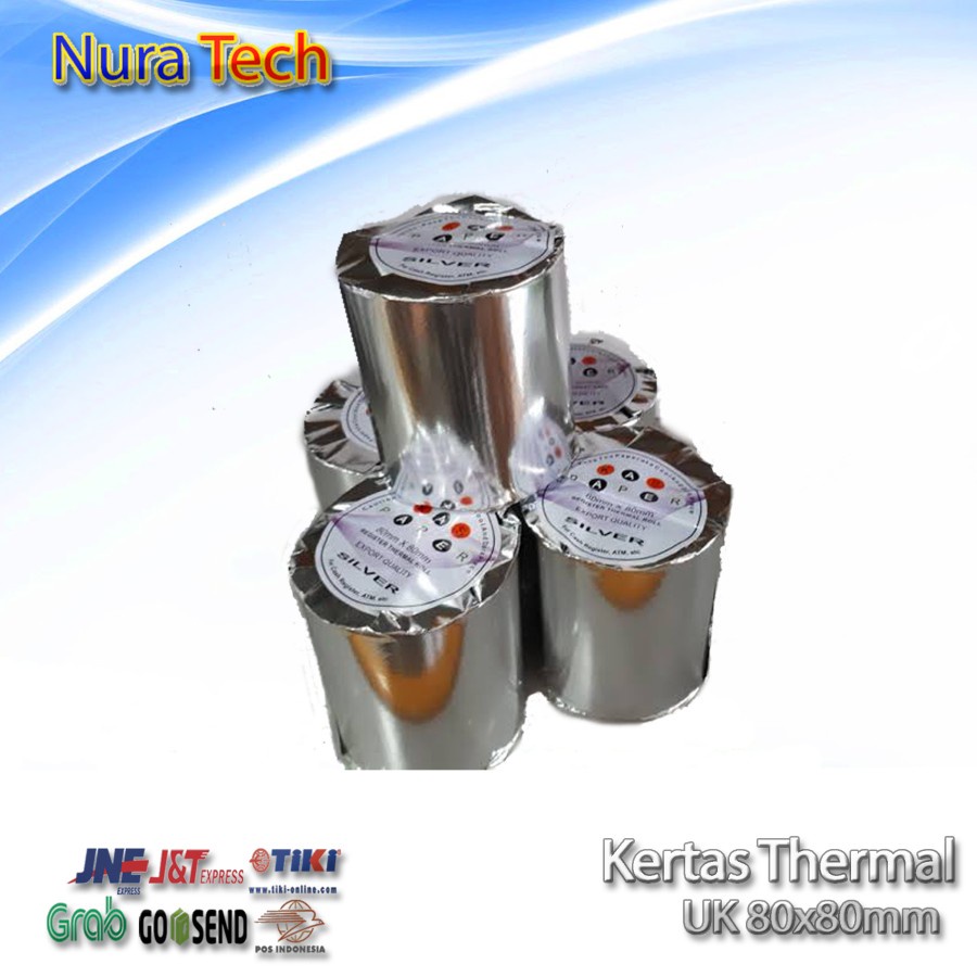 

kertas thermal 80x80mm kertas nota pembayaran struck