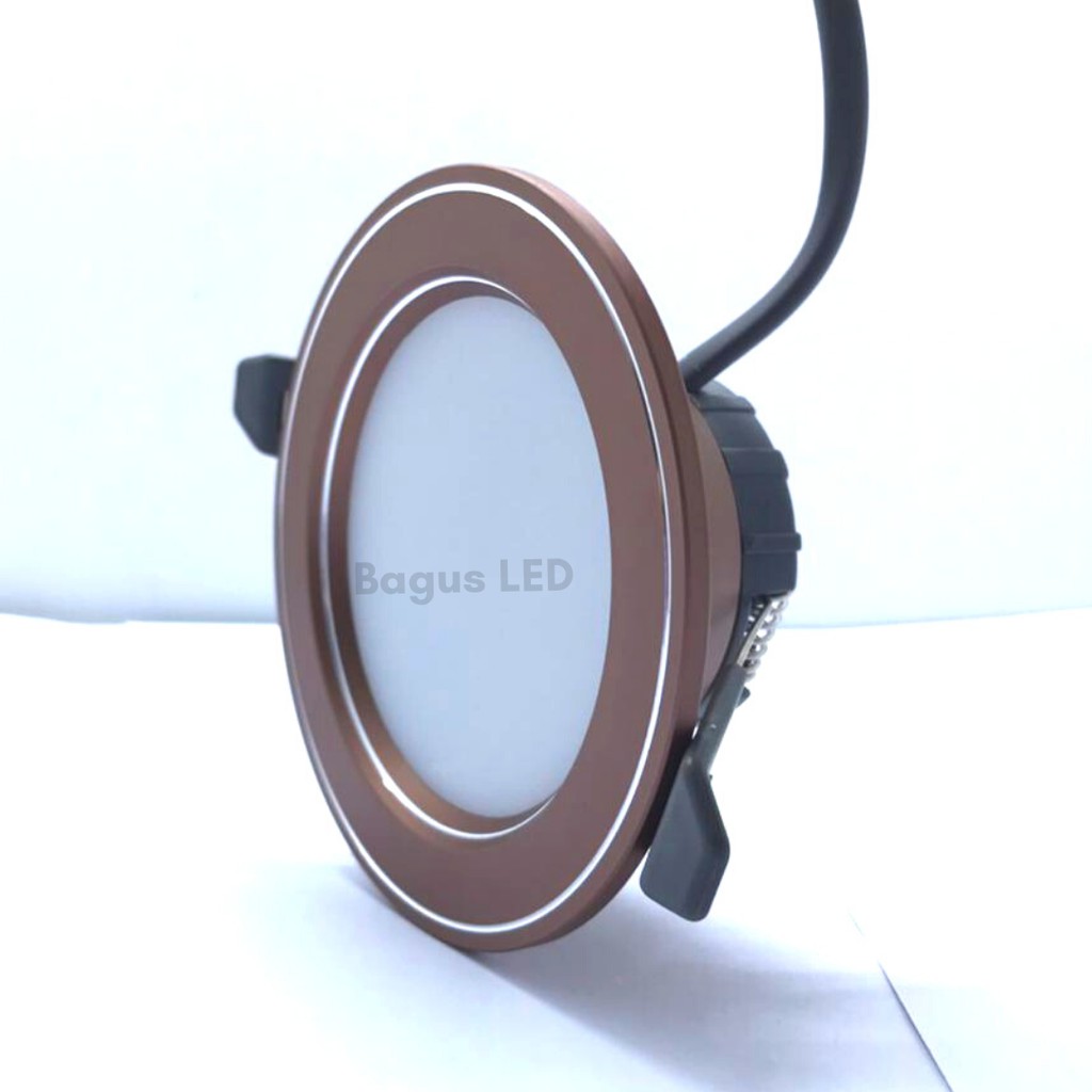 Lampu Downlight 3 CAHAYA dalam 1 LAMPU LED 5W Bulat Termurah Bergaransi