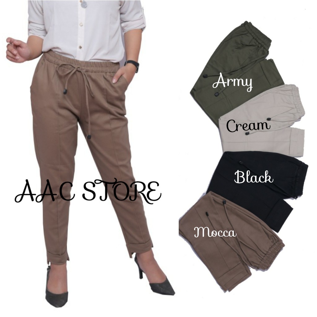 Celana Baggy Pants Twill Combed Premium Standar dan Jumbo