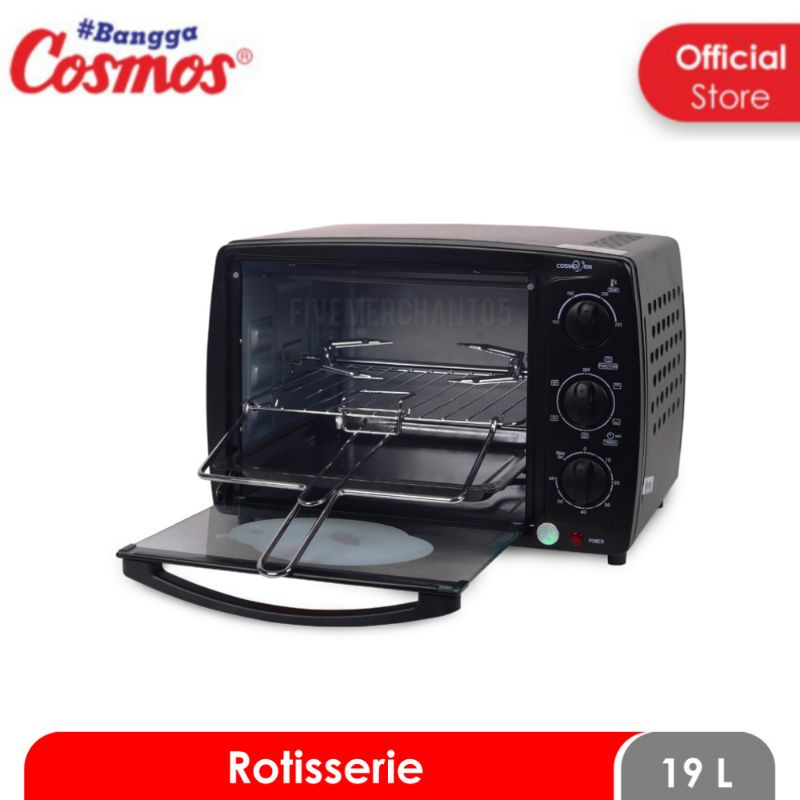 Oven Listrik Cosmos CO 9919 R 19 Liter Electric Oven Cosmos 19 Liter Cosmos CO-9919 R CO 9919 R