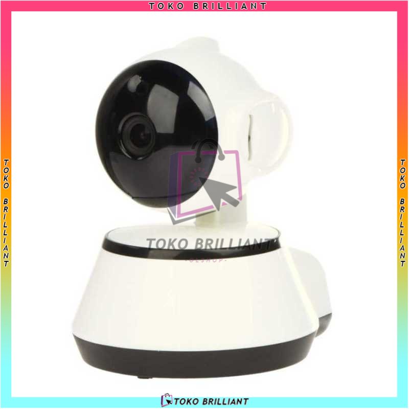 𝘽𝙞𝙨𝙖 𝘽𝙖𝙮𝙖𝙧 𝘿𝙞𝙩𝙚𝙢𝙥𝙖𝙩 - Head Monitoring Camera (White) Wireless Wifi Smart Shaking - intl / Suport V380 Pro / WIFI Smart Net Camera