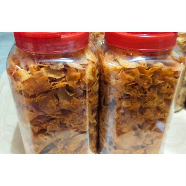

Kentabi (kentang ebi goreng)