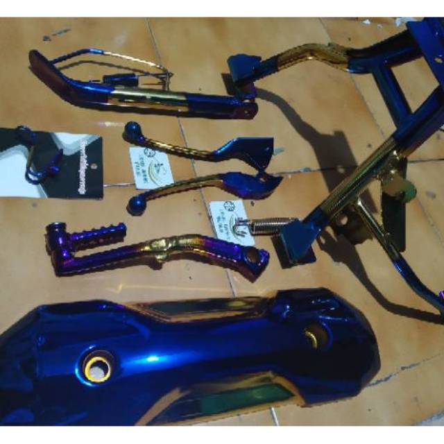 paket twotone beat vario 110 standar tengah samping per tameng selahan handle beat vario 110 beat fi