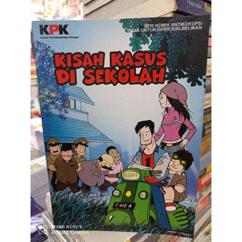 

kisah Kasus Di Sekolah "Seri Komik Antikorupsi