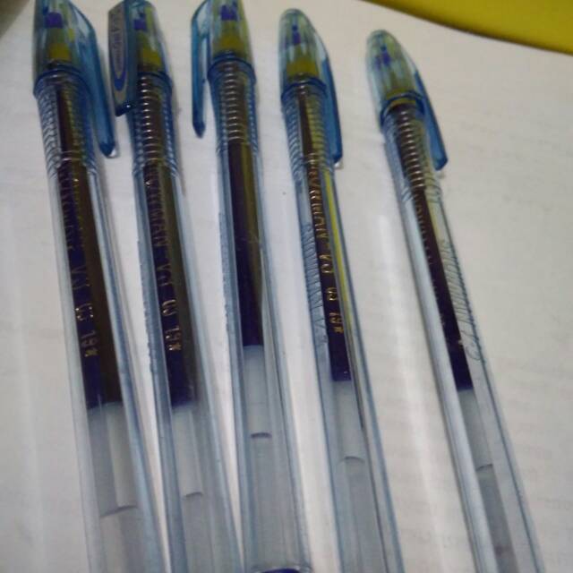 

Bolpoint gel snowman biru