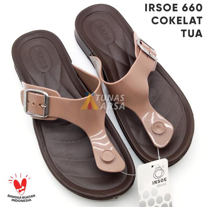 Terbaik Original Sandal Karet Wanita - Sandal Jepit Karet Wanita Irsoe 660 - 36