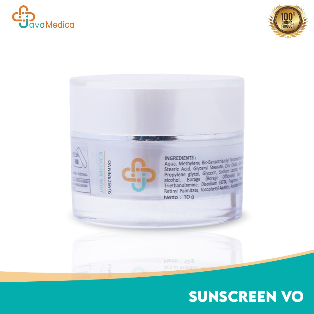 Java Medica Sunscreen VO - Krim Siang Tabir Surya