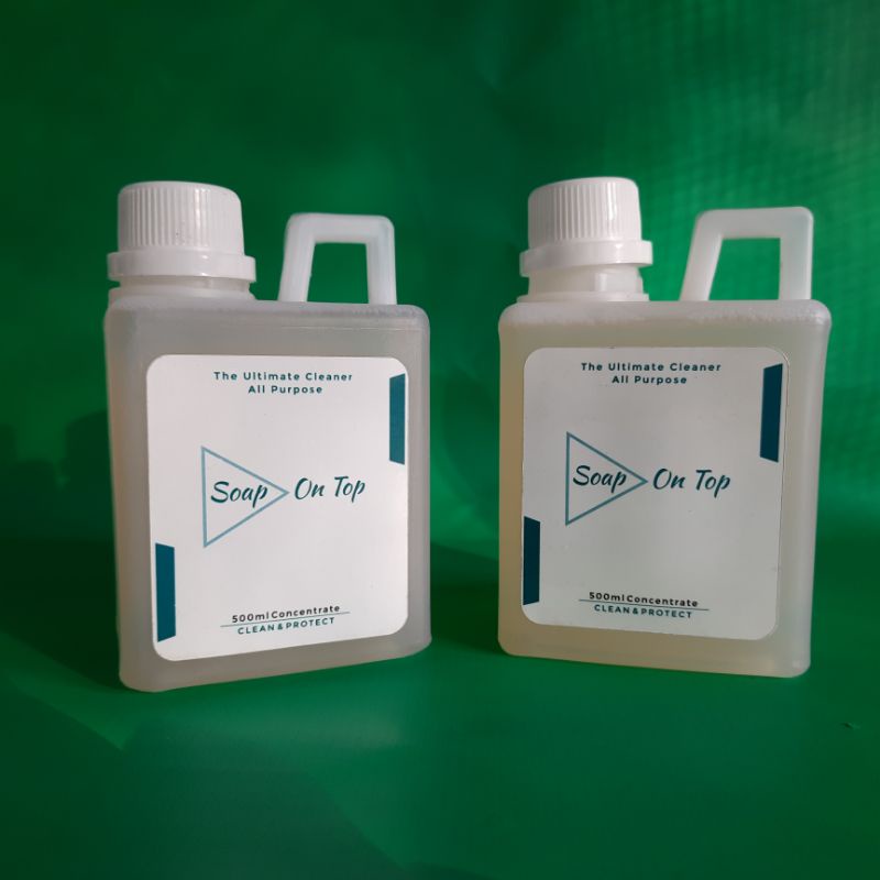 Shoe on top - Cairan Pembersih Sepatu Semua Bahan dan Warna 500ml campur air