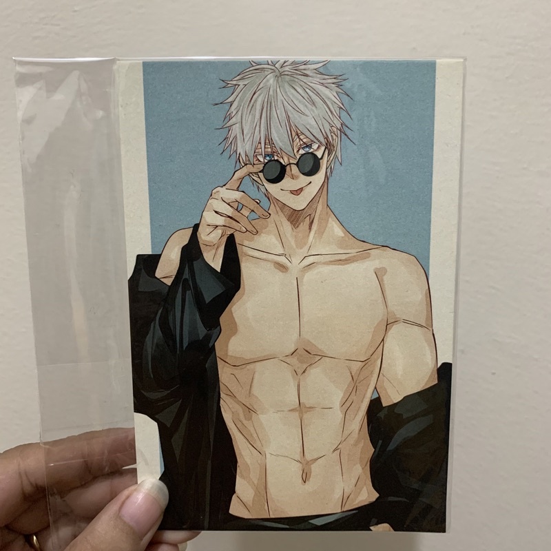 POSTCARD GOJO SATORU