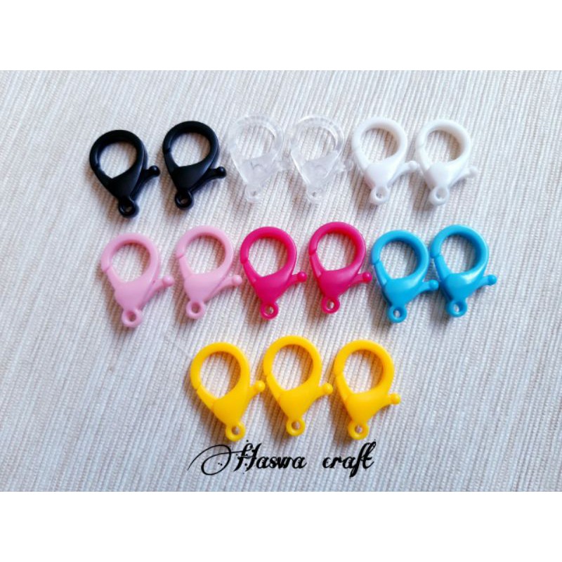 kokot udang / kait udang plastik 2,5cm