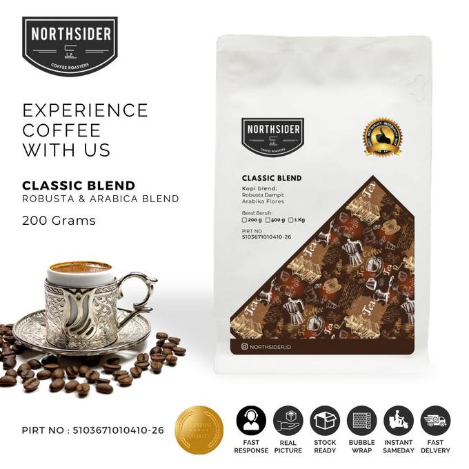 

[ COD ] KOPI BIJI COLD BREW COFFEE CONCENTRATE CLASSIC BLEND -200GR NORTHSIDER LIMITED EDITION Kode 756