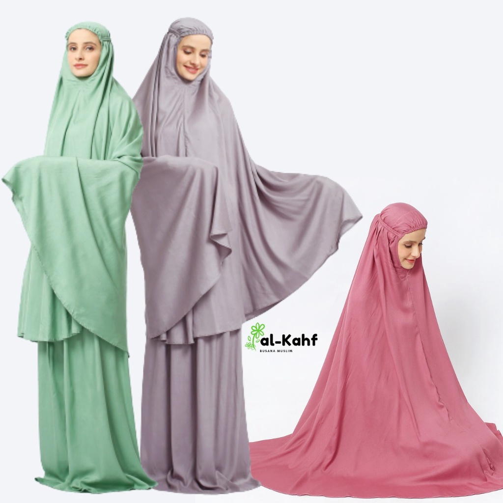 Mukena Dewasa Polos Katun Rayon Jumbo | Mukena Dewasa Traveling | Mukena Dewasa Jumbo