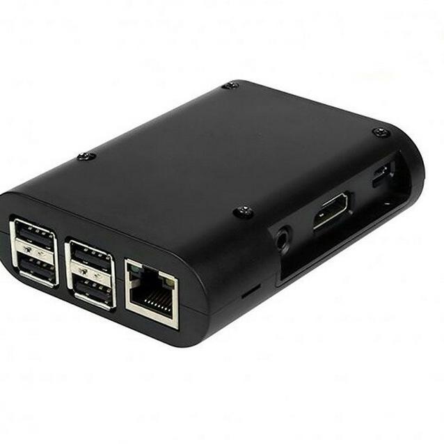 ➳ Casing Raspberry Pi B+/2/3 Hitam ➺