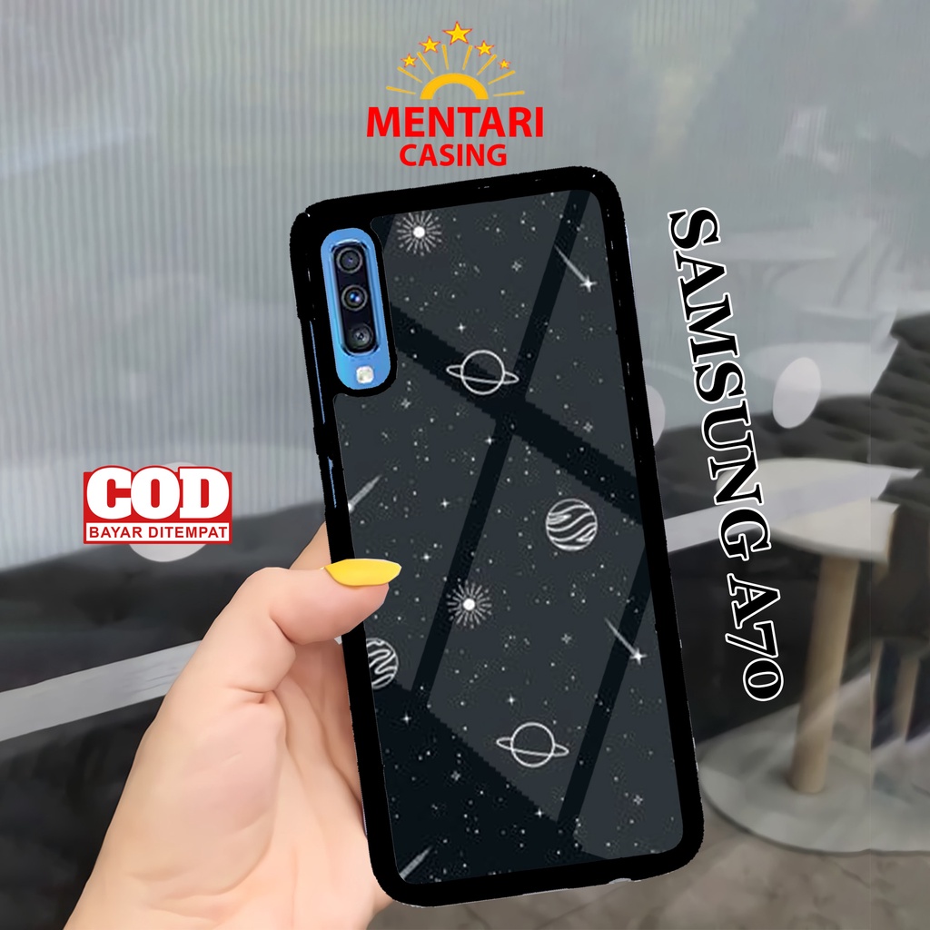 Case SAMSUNG A70 CASING SAMSUNG A70 [ PLANET ] Mentari casing case hp kondom hp case custom case cas