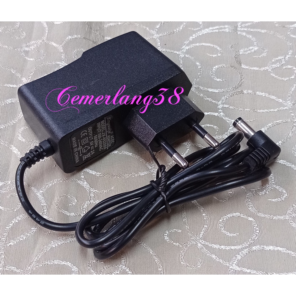 AC ke DC Adaptor 5V 2A BK Switching Adapter Charger 5 V 2 A 10 W Power Supply 5 Volt 2 Amper 10 Watt