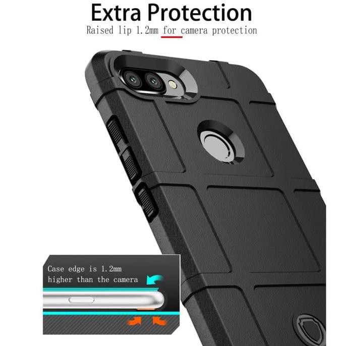 XIAOMI MI 8 LITE MI8 LITE RUGGED SHIELD MILITARY SILICONE PREMIUM CASE