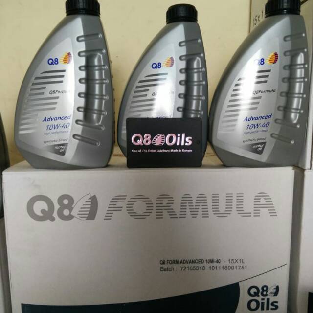 Oli Q8 Formula Advanced SAE 10W40 High Performance