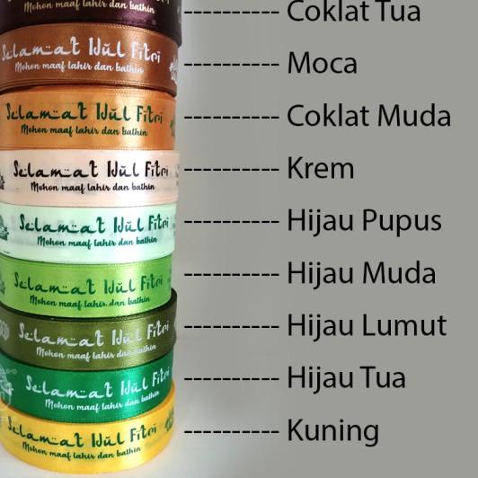 

✸ Pita Idul Fitri Sedang - Hijau Muda ◌
